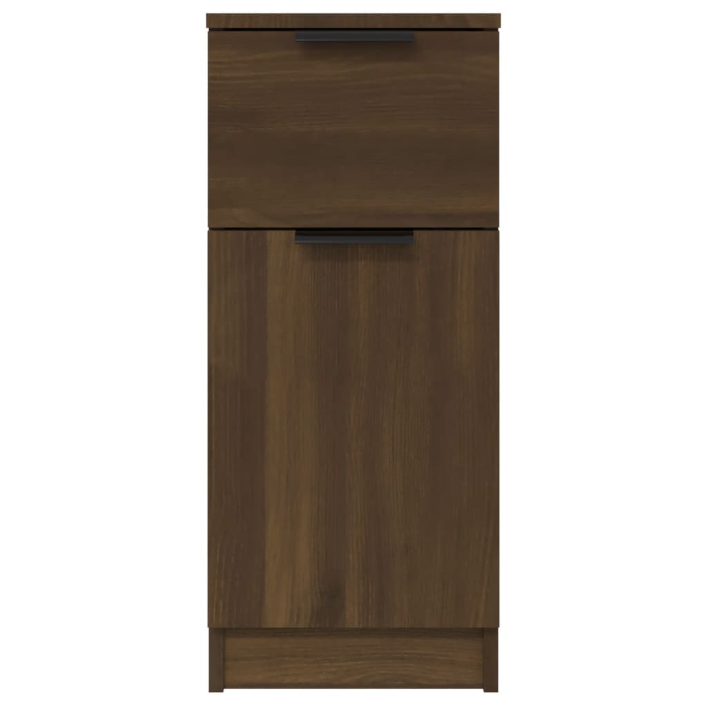 Buffet Chêne marron 30x30x70 cm Bois d'ingénierie Buffets & bahuts vidaXL   