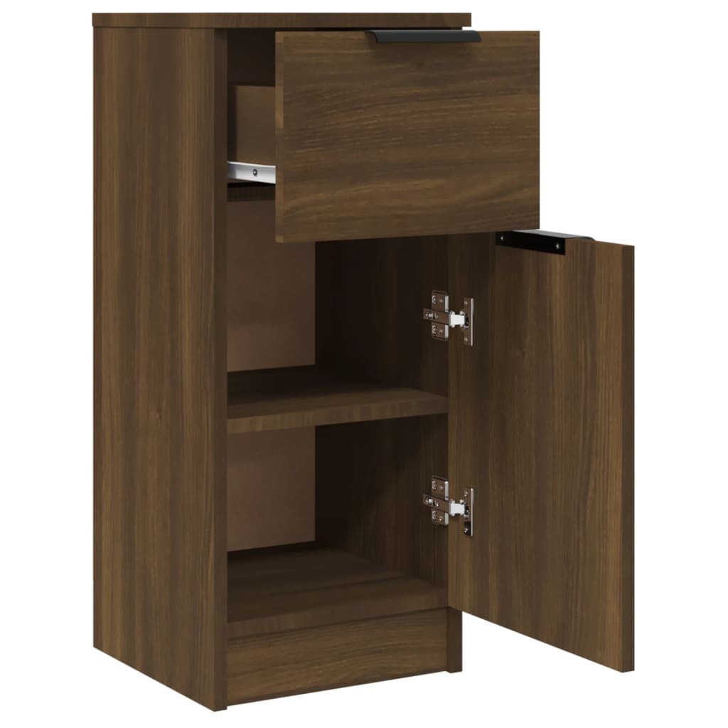 Buffet Chêne marron 30x30x70 cm Bois d'ingénierie Buffets & bahuts vidaXL   