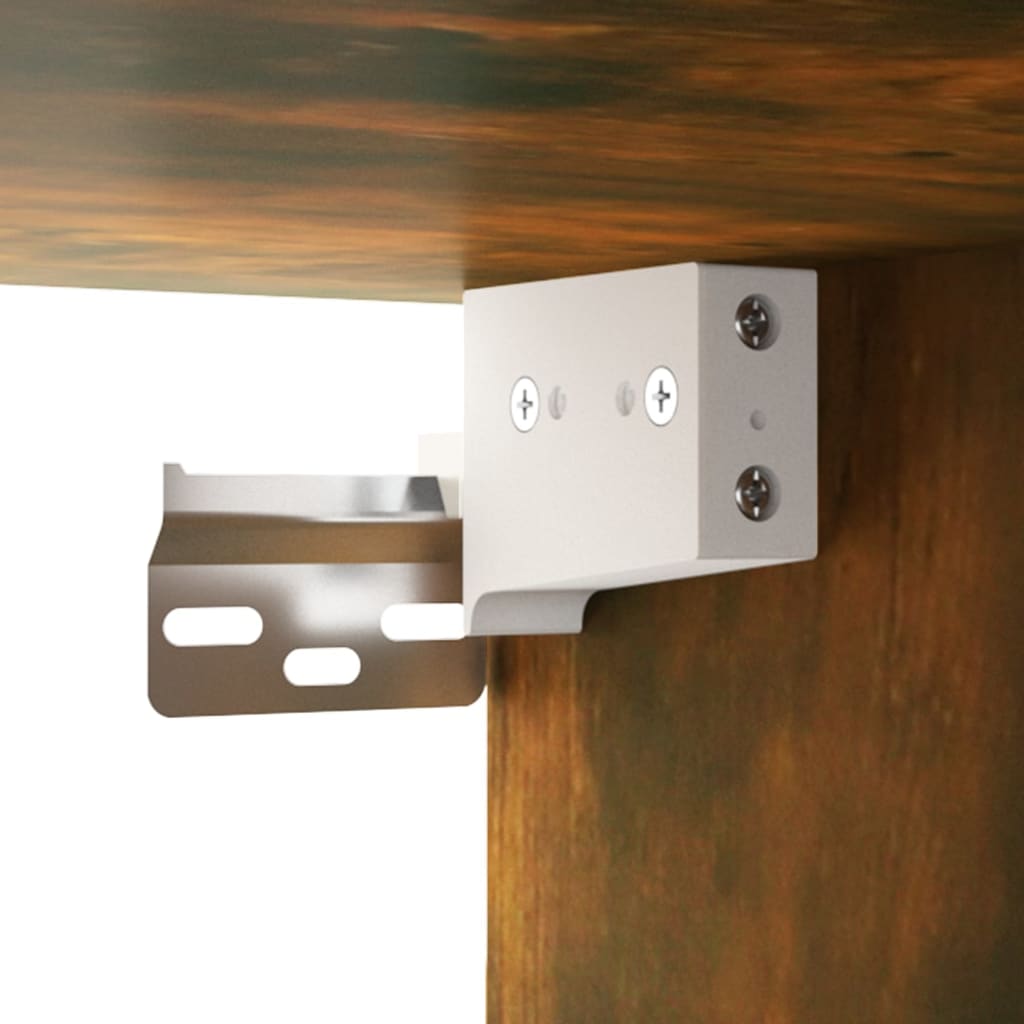 Armoire murale suspendue Chêne fumé 69,5x34x90 cm Buffets & bahuts vidaXL   