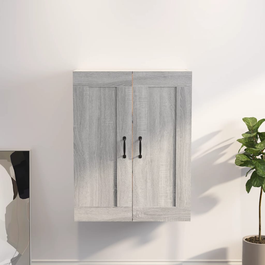 Armoire murale suspendue Sonoma gris 69,5x32,5x90 cm Buffets & bahuts vidaXL   