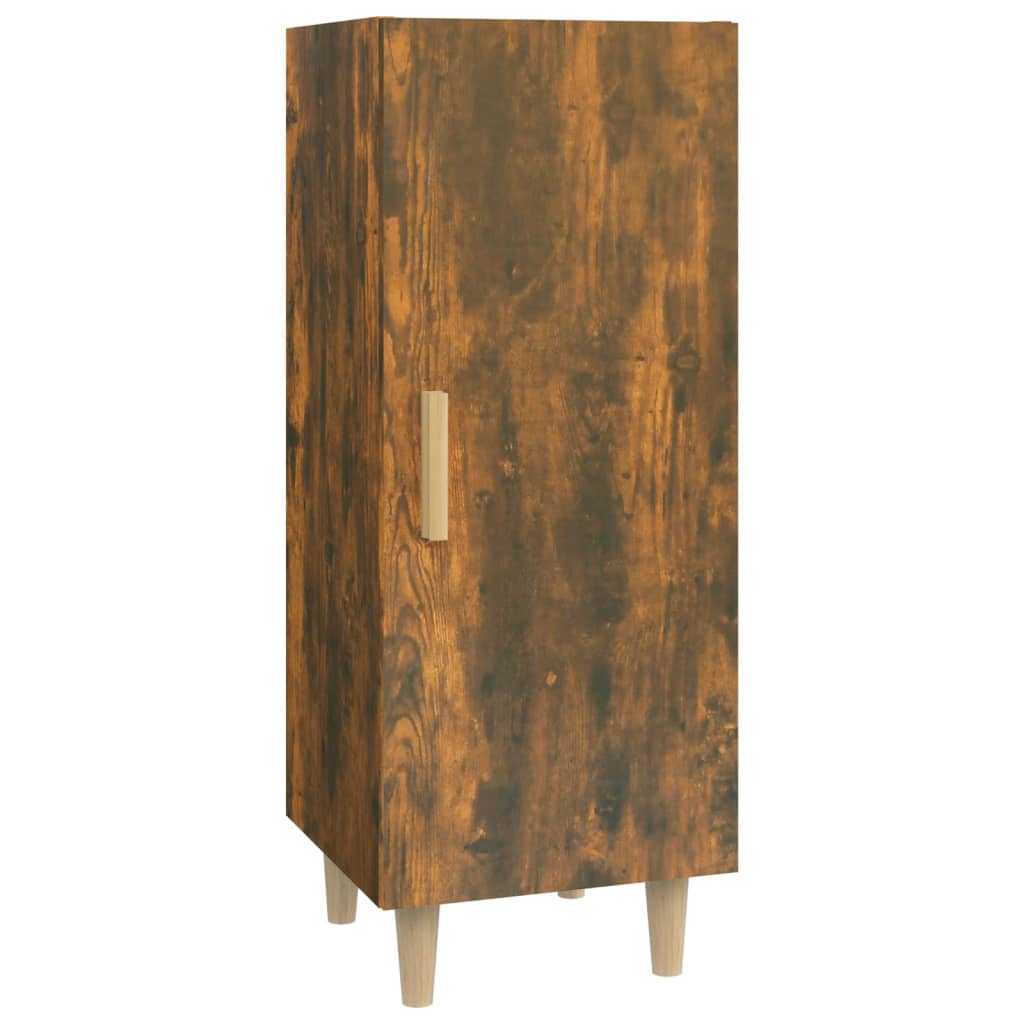 Buffet Chêne fumé 34,5x34x90 cm Bois d'ingénierie Buffets & bahuts vidaXL   