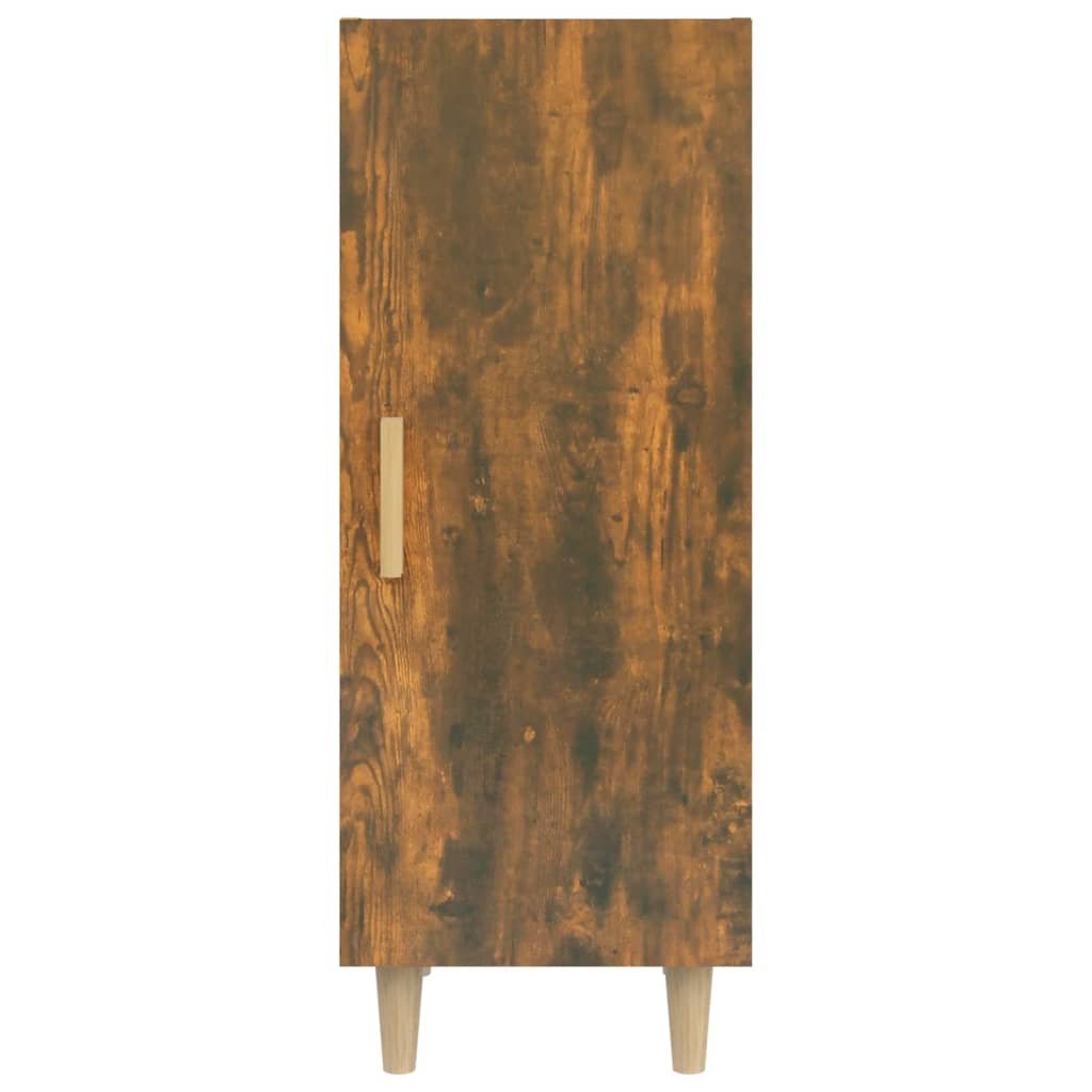 Buffet Chêne fumé 34,5x34x90 cm Bois d'ingénierie Buffets & bahuts vidaXL   