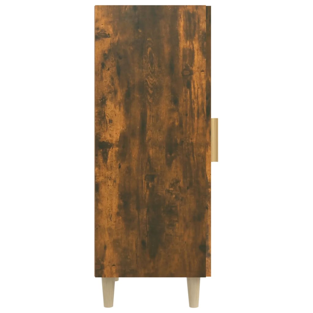 Buffet Chêne fumé 34,5x34x90 cm Bois d'ingénierie Buffets & bahuts vidaXL   