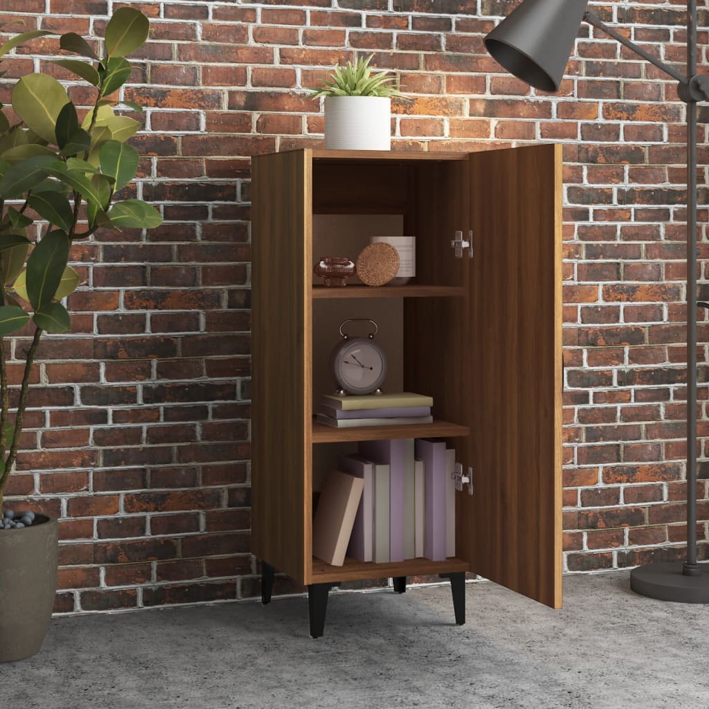 Buffet Chêne marron 34,5x34x90 cm Bois d'ingénierie Buffets & bahuts vidaXL   