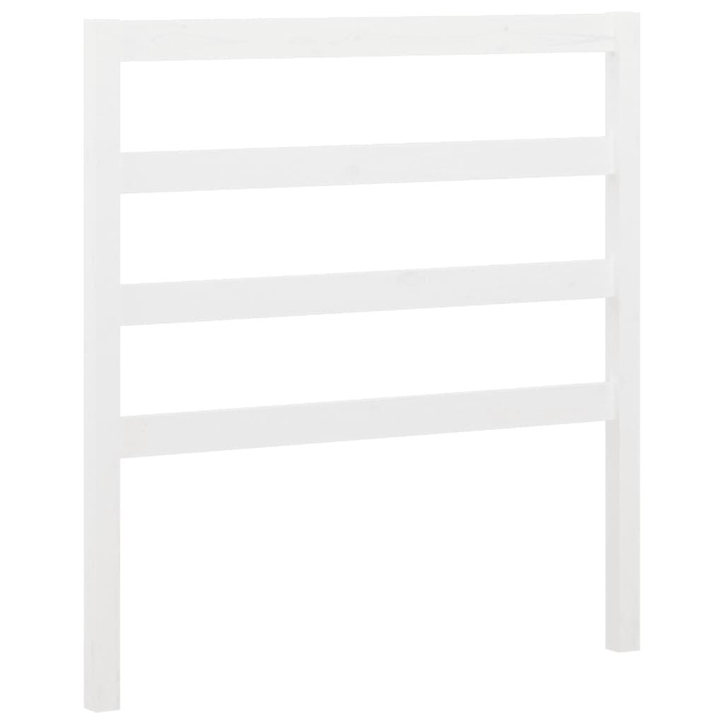 Lit coulissant Blanc 2x(90x200) cm Bois de pin massif Lits & cadres de lit vidaXL   