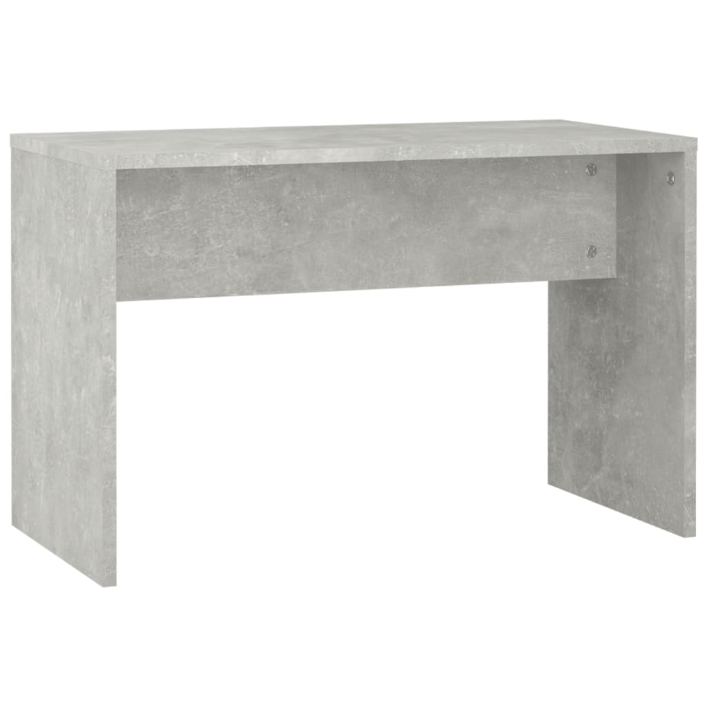 Ensemble de coiffeuse avec LED Gris béton Bois d'ingénierie Coiffeuses vidaXL   