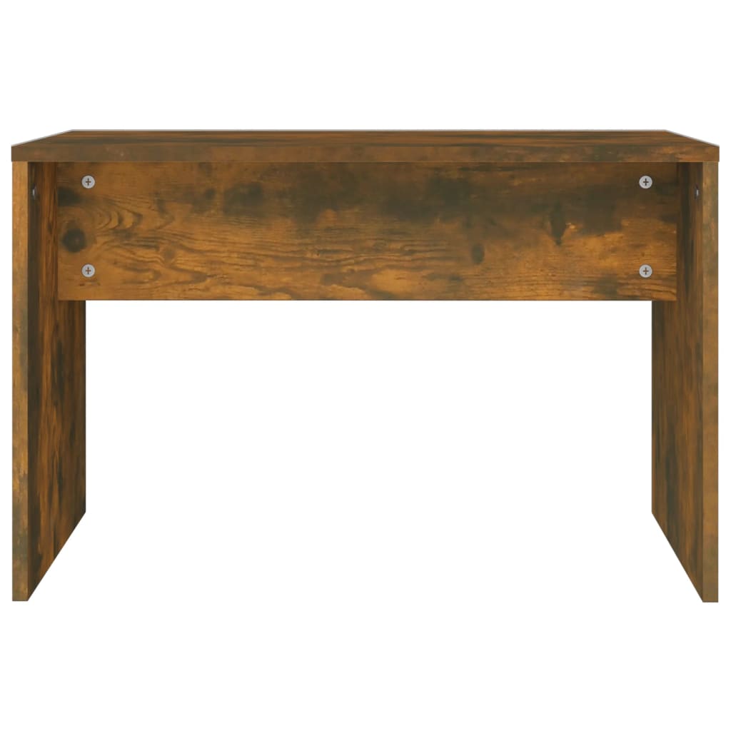 Ensemble de coiffeuse Chêne fumé 86,5x35x136 cm Coiffeuses vidaXL   