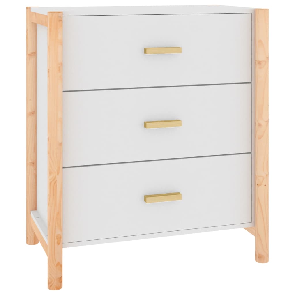Buffet Blanc 62x38x70 cm Bois d'ingénierie Buffets & bahuts vidaXL   