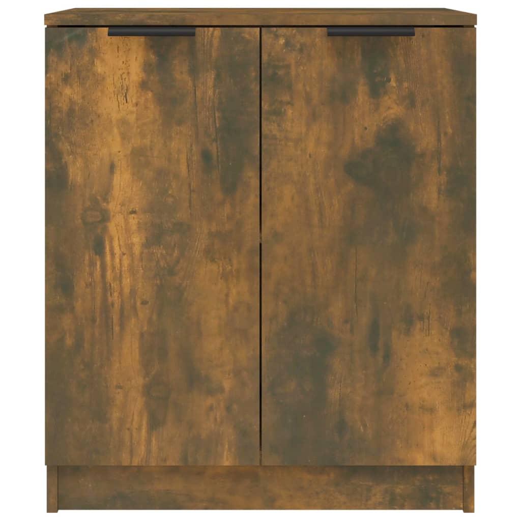 Buffets 2 pcs Chêne fumé 60x30x70 cm Bois d'ingénierie Buffets & bahuts vidaXL   
