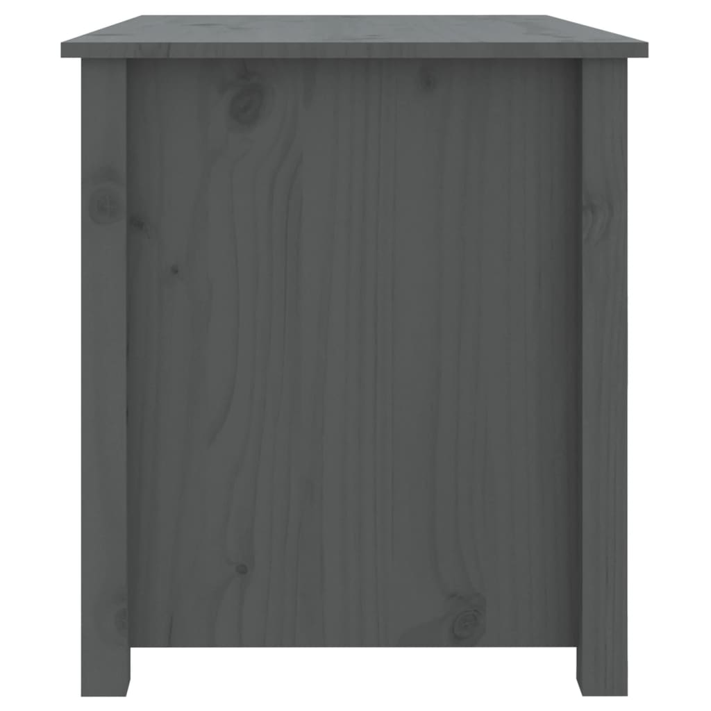 Table basse Gris 71x49x55 cm Bois massif de pin Tables basses vidaXL   