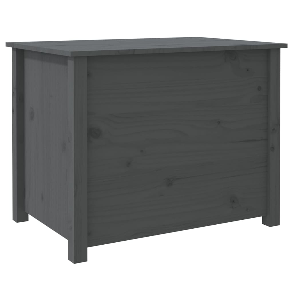 Table basse Gris 71x49x55 cm Bois massif de pin Tables basses vidaXL   