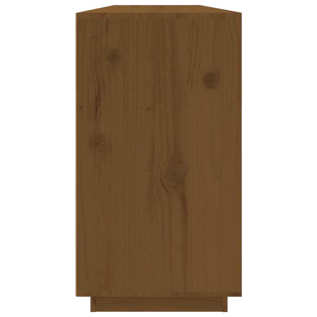 Buffet Marron miel 100x40x75 cm Bois massif de pin Buffets & bahuts vidaXL   
