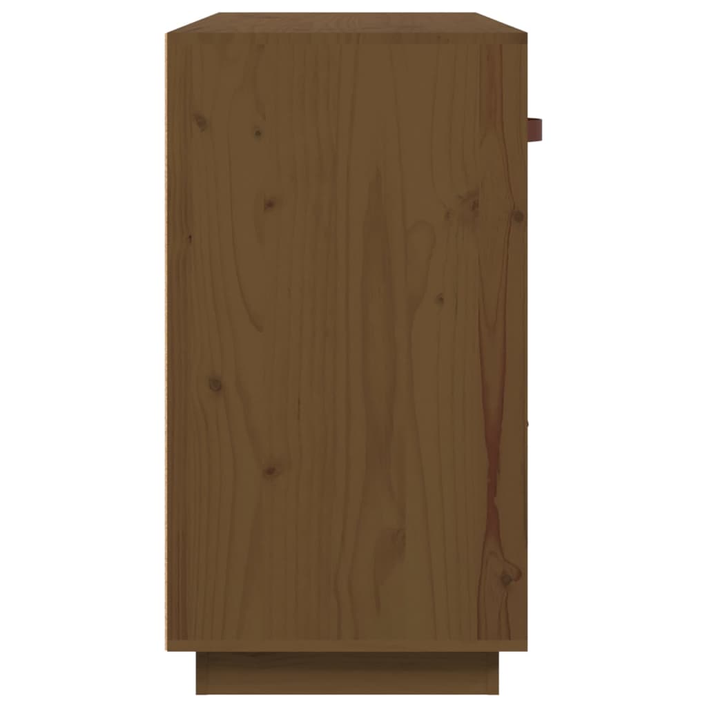 Buffet Marron miel 100x40x75 cm Bois massif de pin Buffets & bahuts vidaXL   