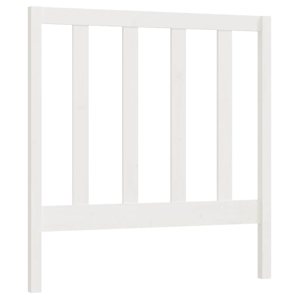 Lit coulissant Blanc 2x(90x190) cm Bois de pin massif Lits & cadres de lit vidaXL   