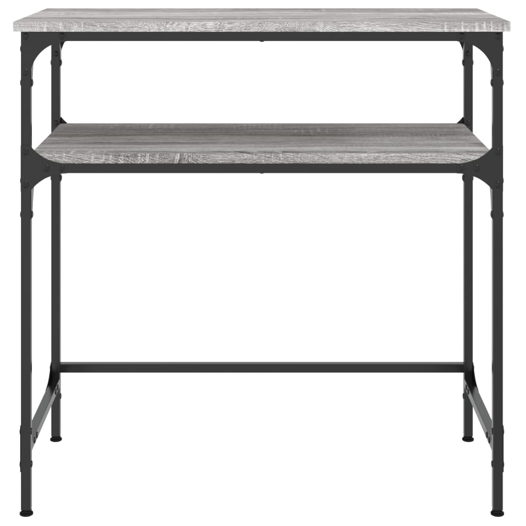 Table console sonoma gris 75x35,5x75 cm bois d'ingénierie Tables d'appoint vidaXL   