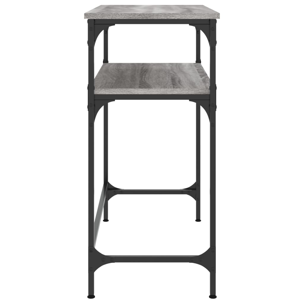 Table console sonoma gris 75x35,5x75 cm bois d'ingénierie Tables d'appoint vidaXL   