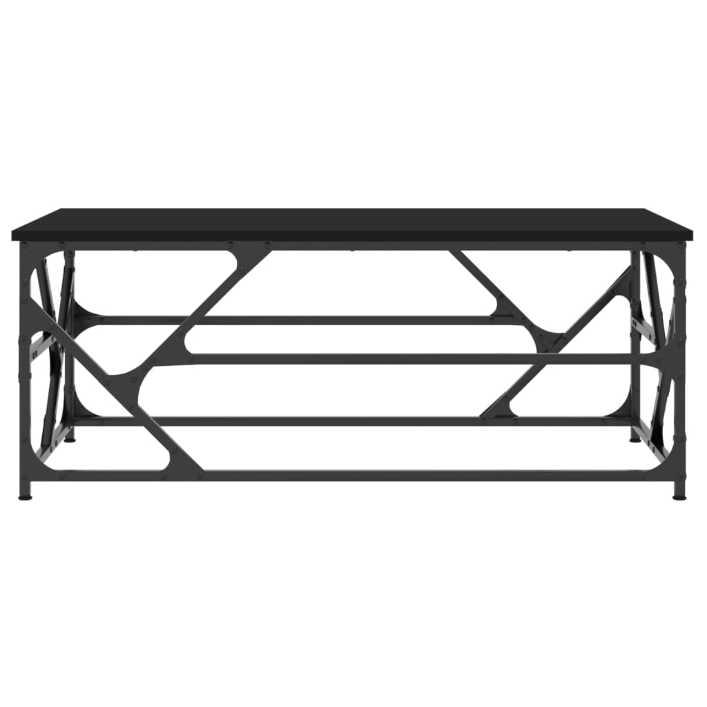 Table basse Noir 100x50x40 cm Bois d'ingénierie Tables basses vidaXL   
