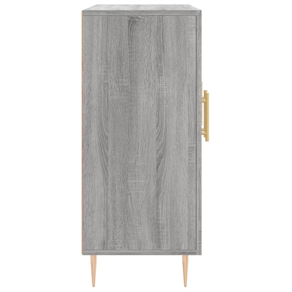 Buffet sonoma gris 90x34x80 cm bois d'ingénierie Buffets & bahuts vidaXL   