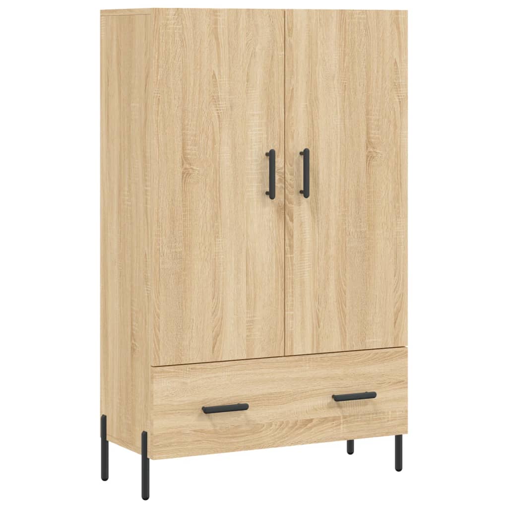 Buffet haut chêne sonoma 69,5x31x115 cm bois d'ingénierie Buffets & bahuts vidaXL   