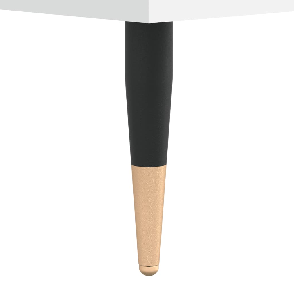 Table basse blanc 102x50x40 cm bois d'ingénierie Tables basses vidaXL   