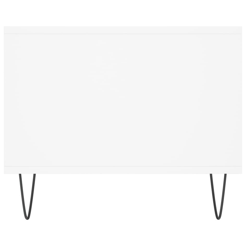 Table basse blanc 102x50x40 cm bois d'ingénierie Tables basses vidaXL   