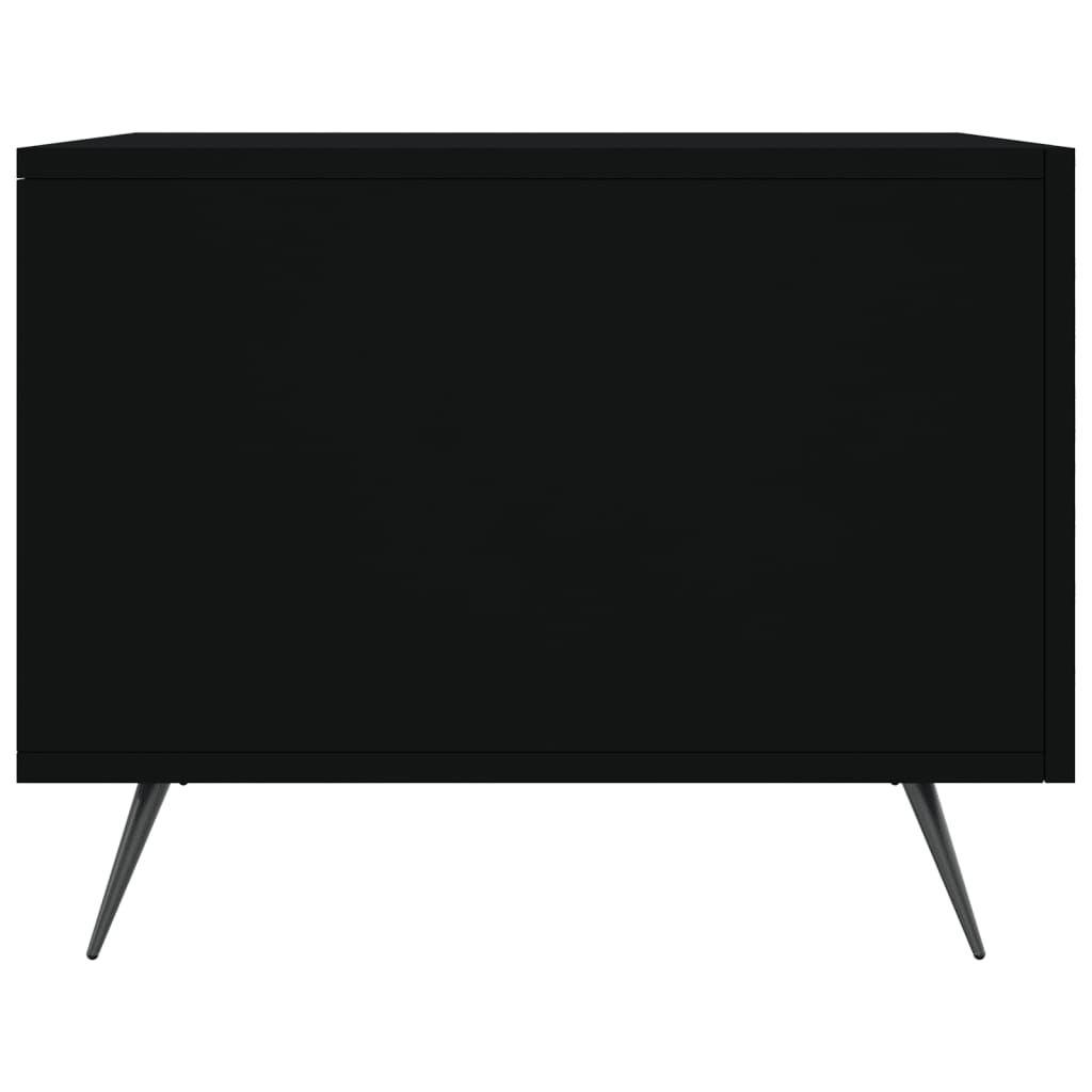 Tables basses 2 pcs noir 50x50x40 cm bois d'ingénierie Tables basses vidaXL   
