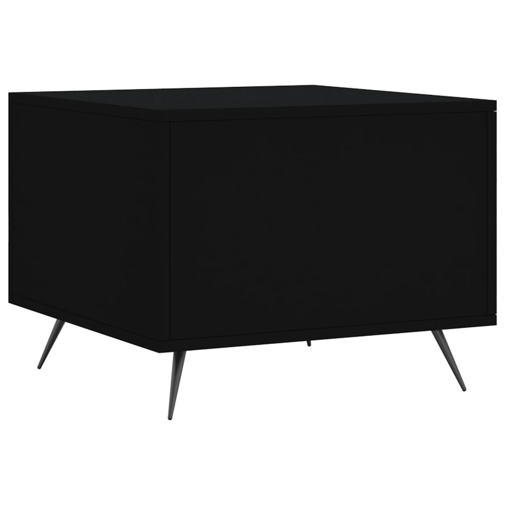Tables basses 2 pcs noir 50x50x40 cm bois d'ingénierie Tables basses vidaXL   
