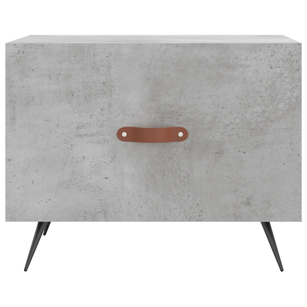 Table basse gris béton 50x50x40 cm bois d'ingénierie Tables basses vidaXL   