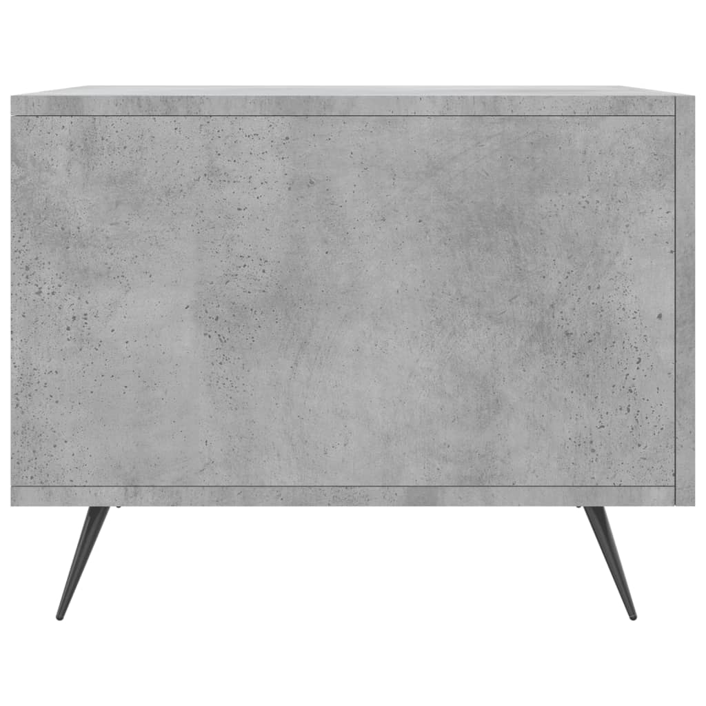 Table basse gris béton 50x50x40 cm bois d'ingénierie Tables basses vidaXL   