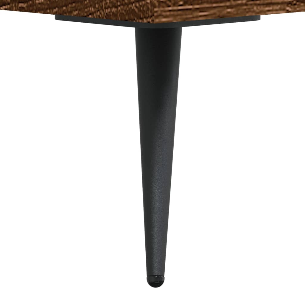 Tables basses 2 pcs chêne marron 50x50x40 cm bois d'ingénierie Tables basses vidaXL   
