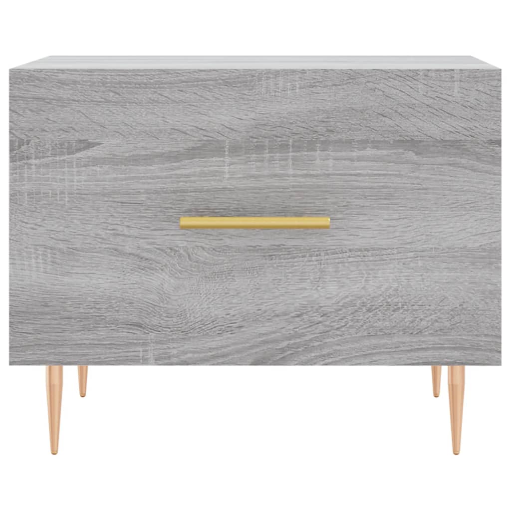Tables basses 2 pcs sonoma gris 50x50x40 cm bois d'ingénierie Tables basses vidaXL   