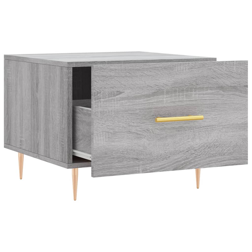 Tables basses 2 pcs sonoma gris 50x50x40 cm bois d'ingénierie Tables basses vidaXL   