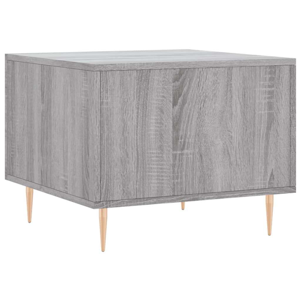 Tables basses 2 pcs sonoma gris 50x50x40 cm bois d'ingénierie Tables basses vidaXL   
