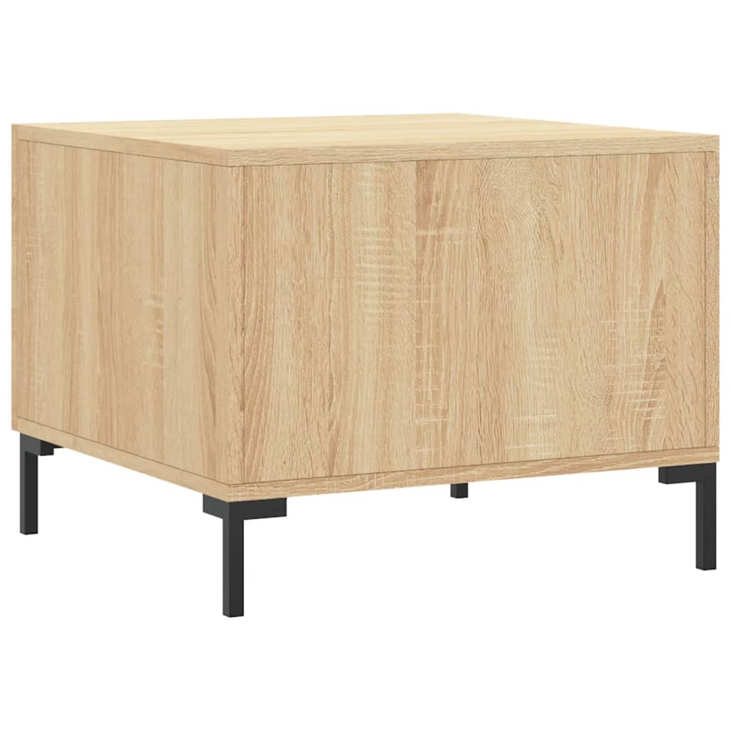 Table basse Chêne sonoma 50x50x40 cm Bois d'ingénierie Tables basses vidaXL   