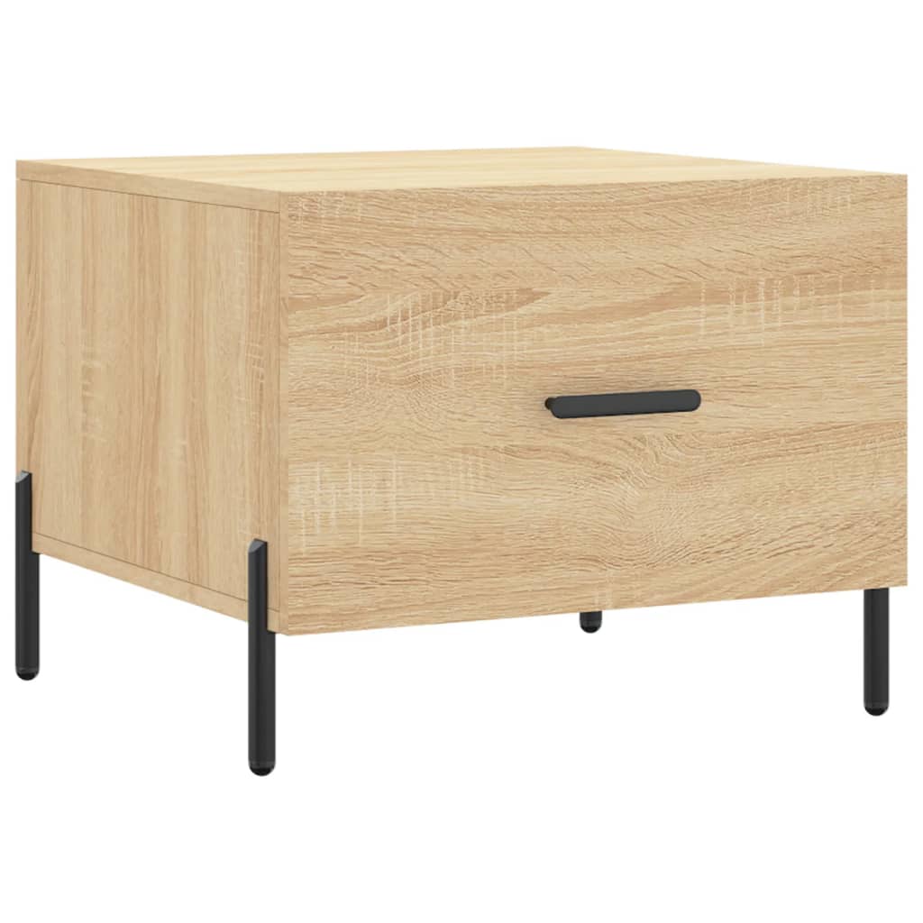 Tables basses 2 pcs chêne sonoma 50x50x40 cm bois d'ingénierie Tables basses vidaXL   
