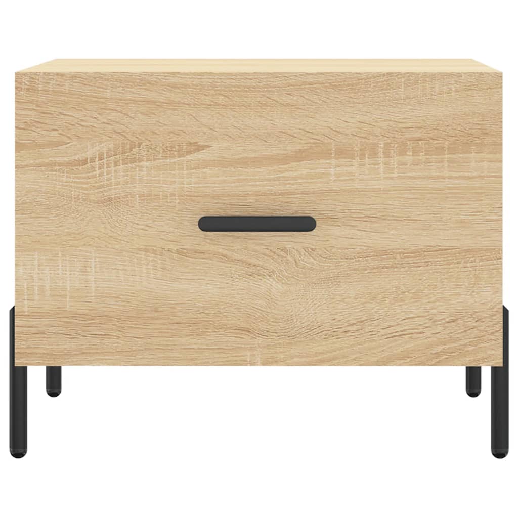 Tables basses 2 pcs chêne sonoma 50x50x40 cm bois d'ingénierie Tables basses vidaXL   