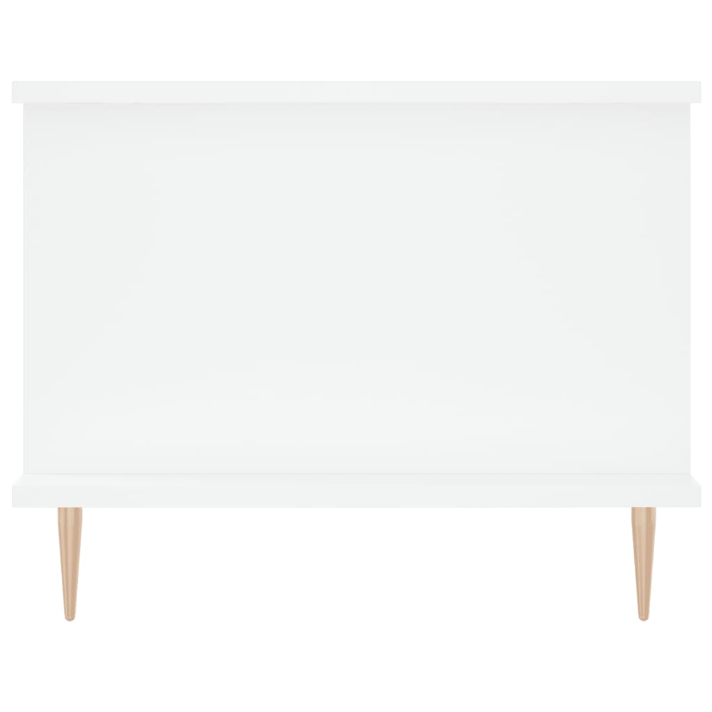 Table basse blanc 90x50x40 cm bois d'ingénierie Tables basses vidaXL   