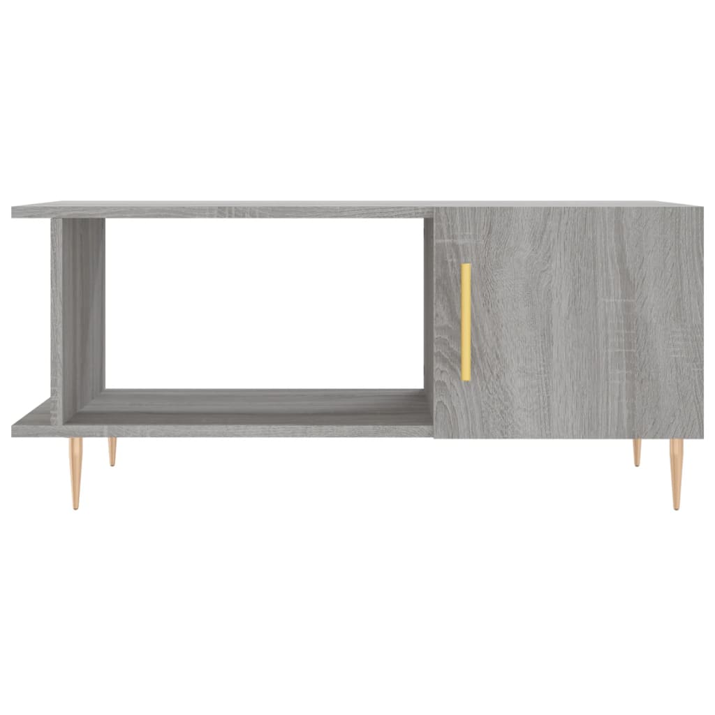 Table basse sonoma gris 90x50x40 cm bois d'ingénierie Tables basses vidaXL   