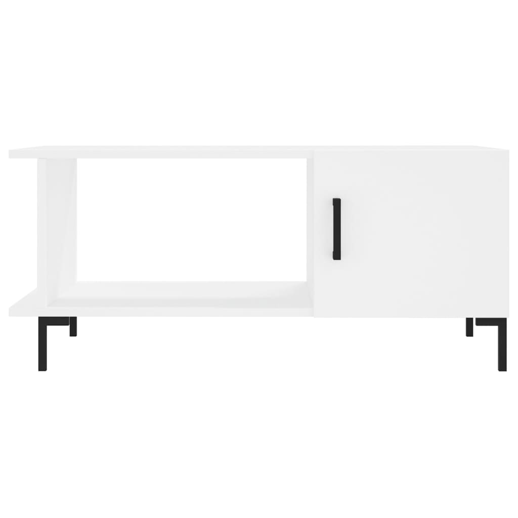 Table basse blanc 90x50x40 cm bois d'ingénierie Tables basses vidaXL   