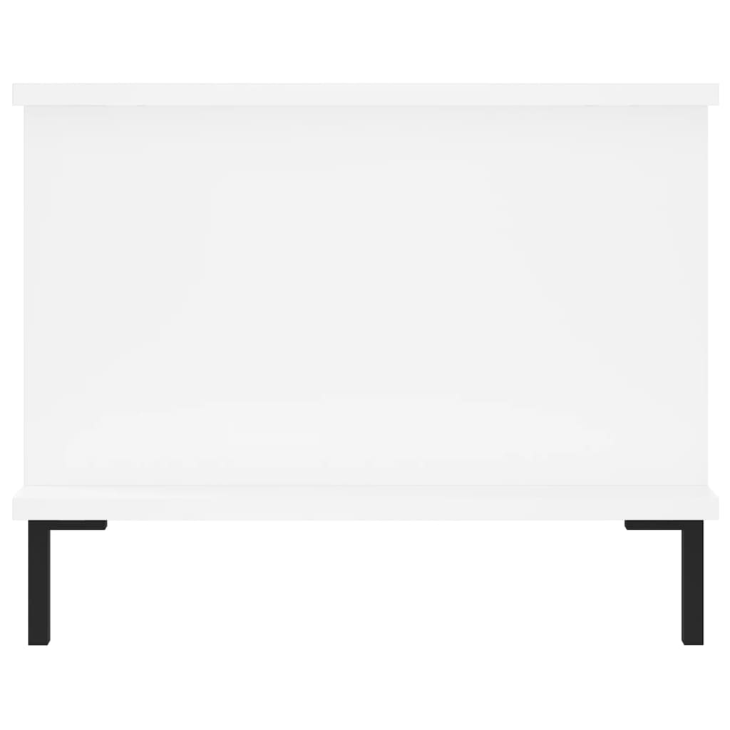 Table basse blanc 90x50x40 cm bois d'ingénierie Tables basses vidaXL   