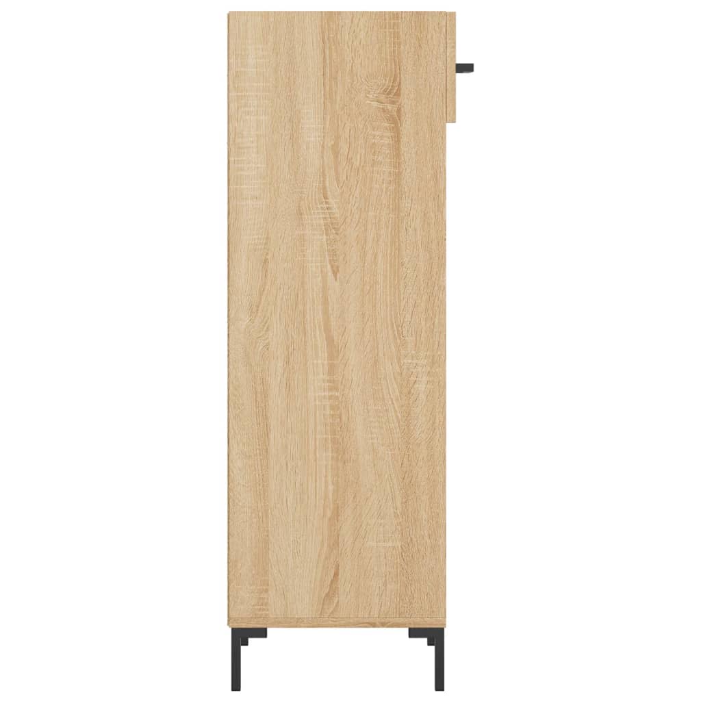 Armoire à chaussures chêne sonoma 30x35x105cm bois d'ingénierie Armoires & meubles de rangement vidaXL   