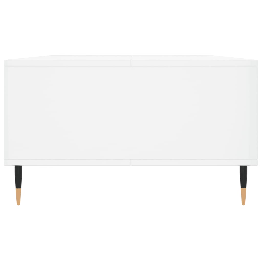 Table basse blanc brillant 104x60x35 cm bois d'ingénierie Tables basses vidaXL   