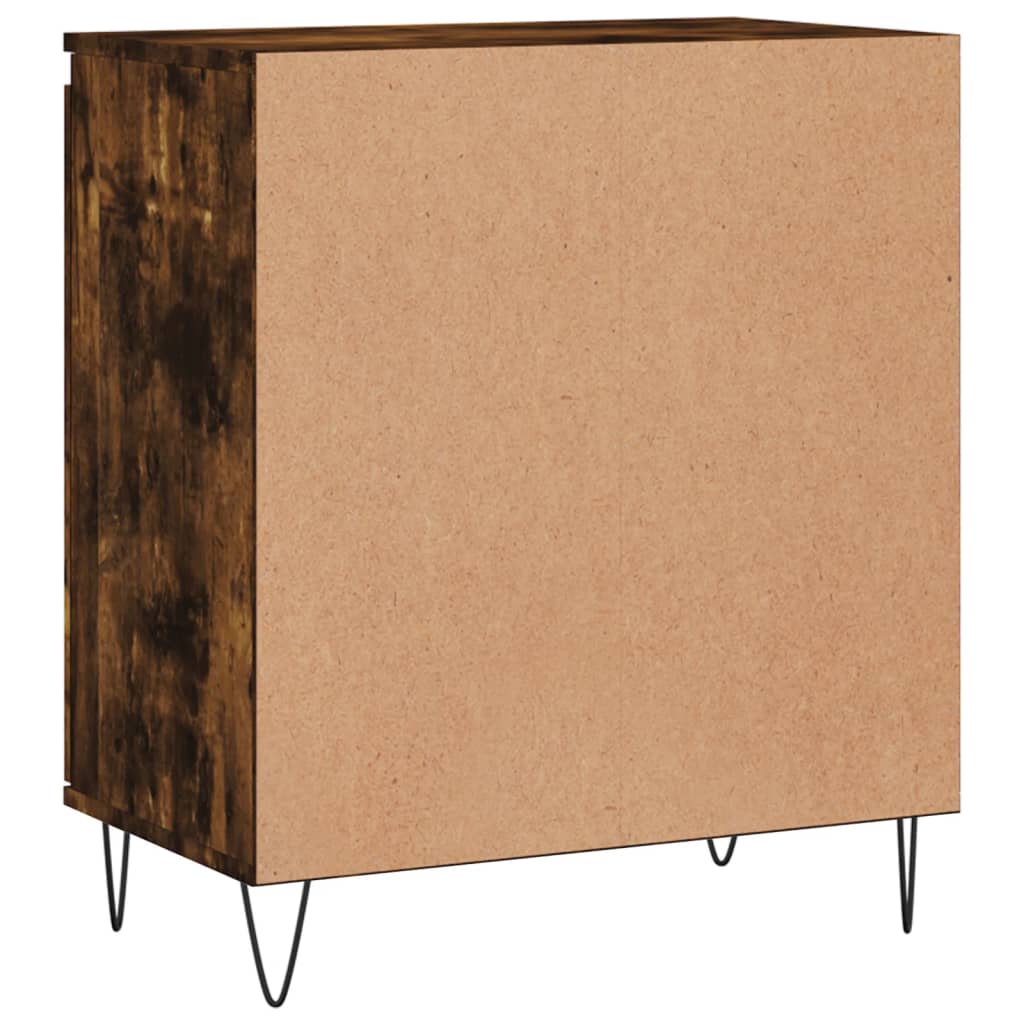 Buffet Chêne fumé 60x35x70 cm Bois d'ingénierie Buffets & bahuts vidaXL   