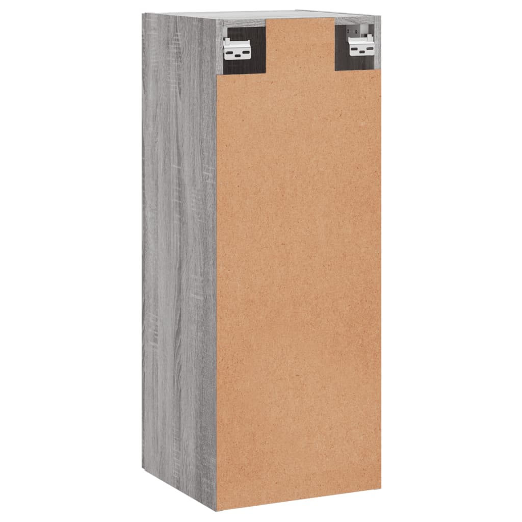 Armoire murale sonoma gris 34,5x34x90 cm Buffets & bahuts vidaXL   
