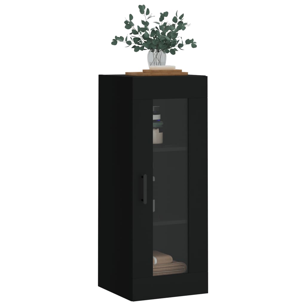Armoire murale noir 34,5x34x90 cm Buffets & bahuts vidaXL   