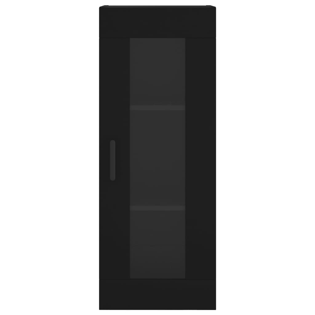Armoire murale noir 34,5x34x90 cm Buffets & bahuts vidaXL   