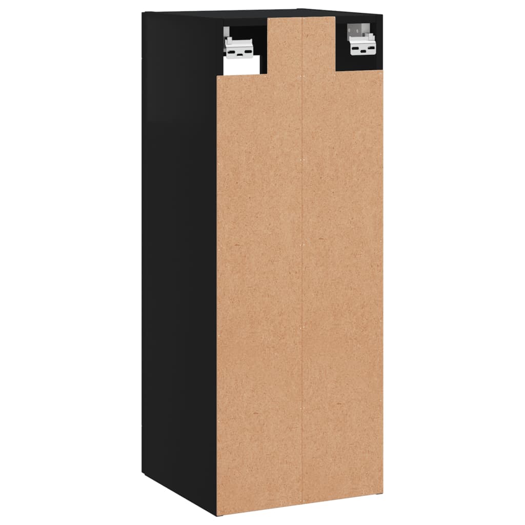 Armoire murale noir 34,5x34x90 cm Buffets & bahuts vidaXL   