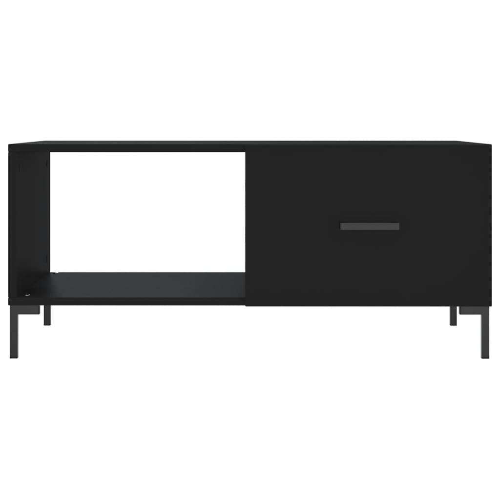 Table basse noir 90x50x40 cm bois d'ingénierie Tables basses vidaXL   