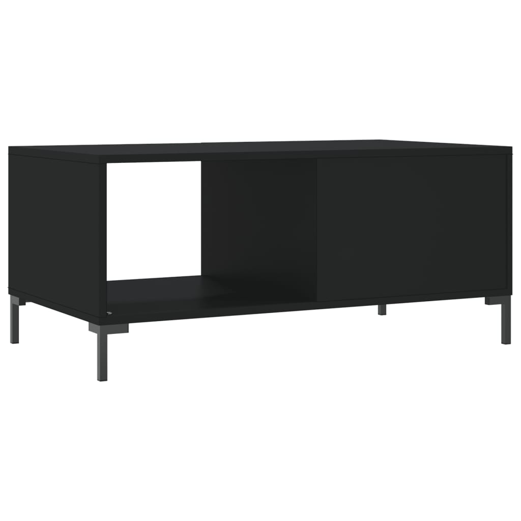 Table basse noir 90x50x40 cm bois d'ingénierie Tables basses vidaXL   