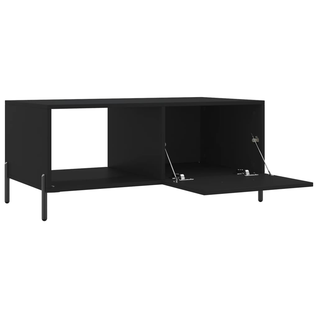 Table basse noir 90x50x40 cm bois d'ingénierie Tables basses vidaXL   